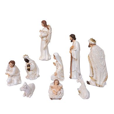 Kurt Adler 10-pc. Nativity Table Decor Set