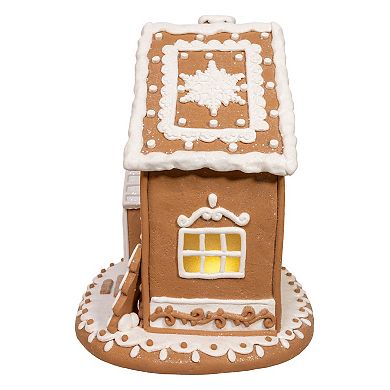 Kurt Adler Battery-Operated Gingerbread House Table Decor
