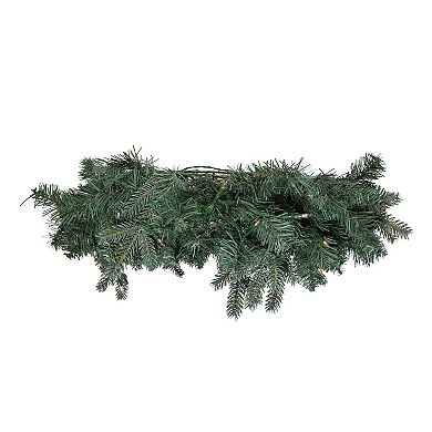 Kurt Adler Battery-Operated LED Artificial Noble Fir Wreath