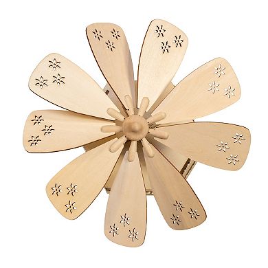 Kurt Adler Battery-Operated LED 3-Story Tower Windmill Table Decor