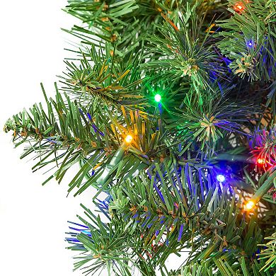 Kurt Adler 9-ft. Pre-Lit Artificial Noble Fir Garland