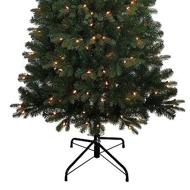 Kurt Adler 6-ft. Pre-Lit Artificial Studio Spruce Christmas Tree