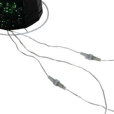 Kurt Adler 3-pc. Pre-lit Holographic Witch & Ghosts Outdoor Decor Set