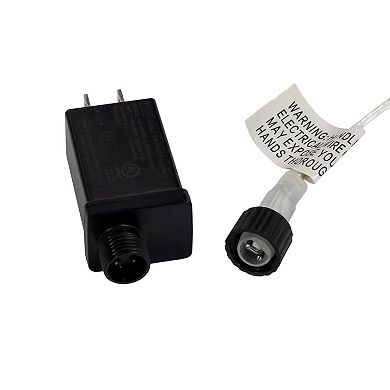 Kurt Adler 3-pc. Pre-lit Holographic Witch & Ghosts Outdoor Decor Set