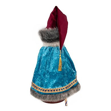 Kurt Adler Ukrainian Star Santa Nutcracker Figurine Table Decor