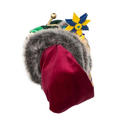 Kurt Adler Ukrainian Star Santa Nutcracker Figurine Table Decor