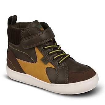 Oomphies Kavin Hiker Kids Lace-Up Ankle Sneakers