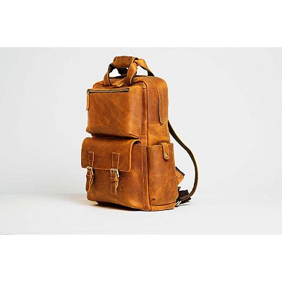 brown leather backpack designer Designer Backpacks Street Style Backpack Brown Leather Backpack Purse Cluci  Backpack Purse For Women