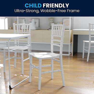 Flash Furniture Child's Classic Resin Chiavari Chair for All Occasions