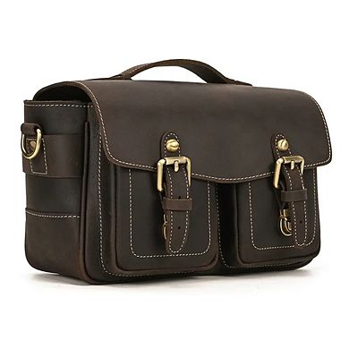 The Faust Vintage Leather Camera Bag