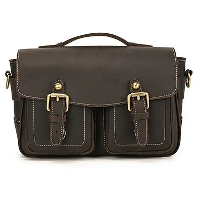 The Faust Vintage Leather Camera Bag