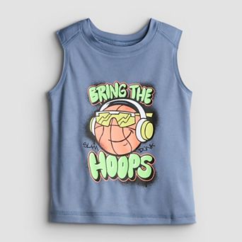 Baby & Toddler Boys Jumping Beans® Bring The Hoops Active Muscle Tank Top