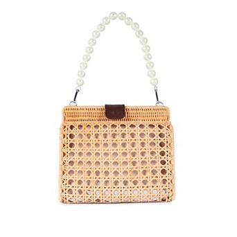 Mariella Rattan Handbag