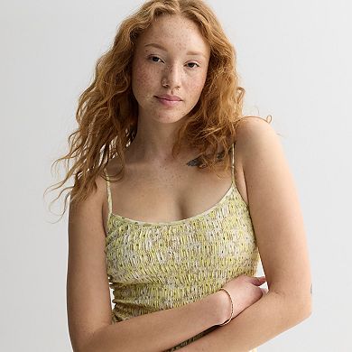 Juniors' SO® Smocked Midi Dress