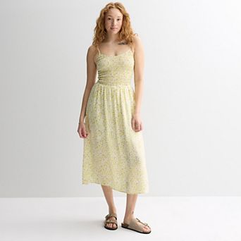 Juniors' SO® Smocked Midi Dress