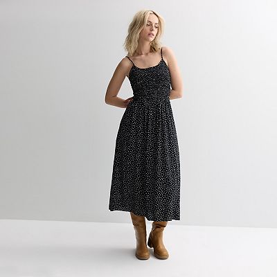 juniors midi dress Juniors' Day + Moon Striped Designed with clean lines and modern simplicity Juniors' SO Smocked Midi Dress