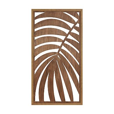 Laser Cut Botanical Panel Set