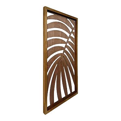 Laser Cut Botanical Panel Set