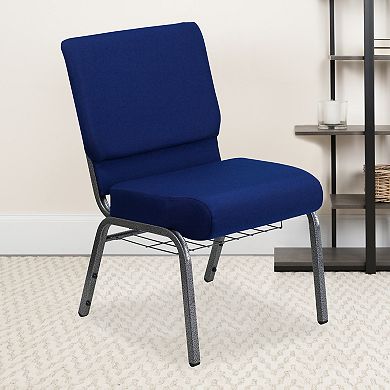 Flash Furniture 21''W Church Chair with Book Rack