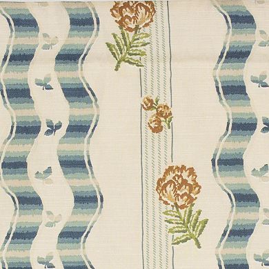 Dauphine Provance 100% Cotton with Fully Lined 3" Rod Pocket Valnance for Windows