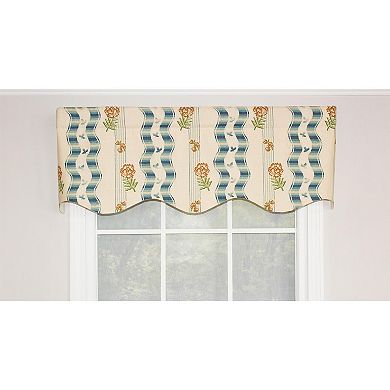 Dauphine Provance 100% Cotton with Fully Lined 3" Rod Pocket Valnance for Windows