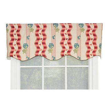 Dauphine Provance 100% Cotton with Fully Lined 3" Rod Pocket Valnance for Windows