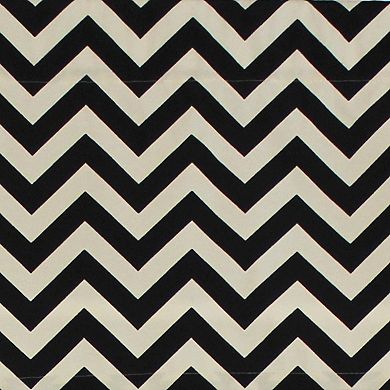 Zig-Zag Tailored 100% Cotton with Fully Lined 3" Rod Pocket Valnance for Windows