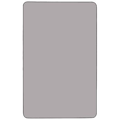 Flash Furniture 30''W x 48''L Rectangular Thermal Laminate Activity Table - Adjustable Legs