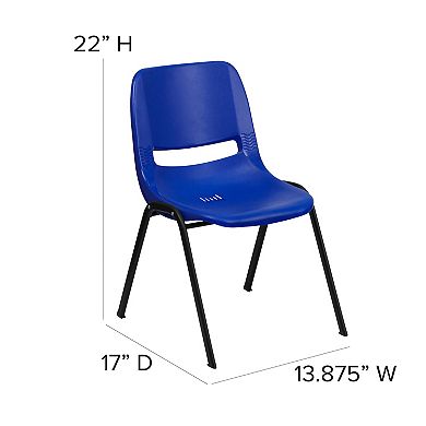 Flash Furniture 440 lb. Capacity Kid's Ergonomic Shell Stack Chair