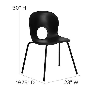 Flash Furniture 770 lb. Capacity Designer Plastic Stack Chair