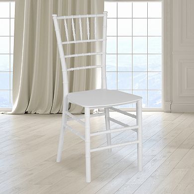 Flash Furniture Resin Stackable Chiavari Chair