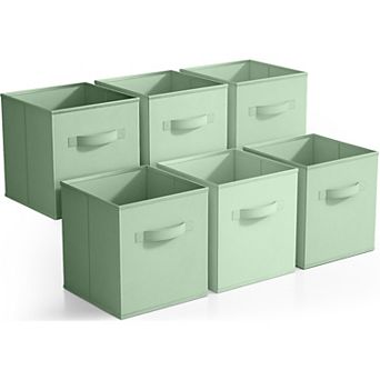 Sorbus 11 Inch 6 Pack Storage Bins - for Clothes, Toys, Shelves, Closets & more