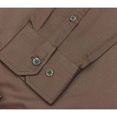 Wear Sierra Top Shelf Men's Cotton Long Sleeve Button Up Shirt