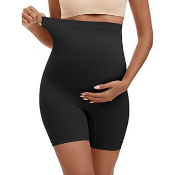 3 Packs Women's Maternity High Waist Thigh Slimmers for Under Dresses Comfort Pregnancy Shapewears