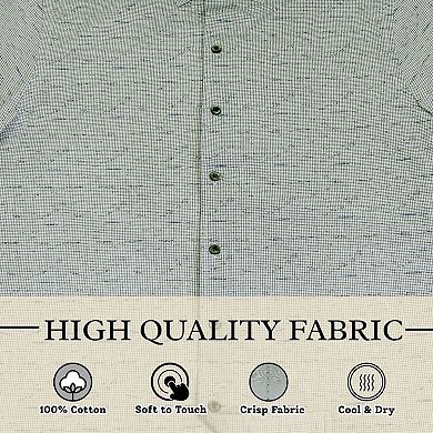 Wear Sierra Top Shelf Men's Short Sleeve Button Down Cotton Shirt, Great for Casual Fridays