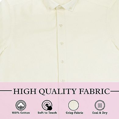 Wear Sierra Top Shelf Men's Turkish Cotton Short Sleeve Button Down Shirt