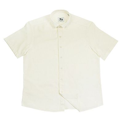 Wear Sierra Top Shelf Men's Turkish Cotton Short Sleeve Button Down Shirt