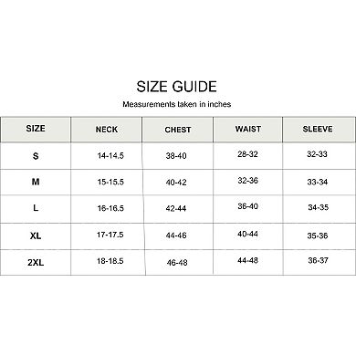 Men's Top Shelf Turkish Cotton Long Sleeve Button Up Shirt