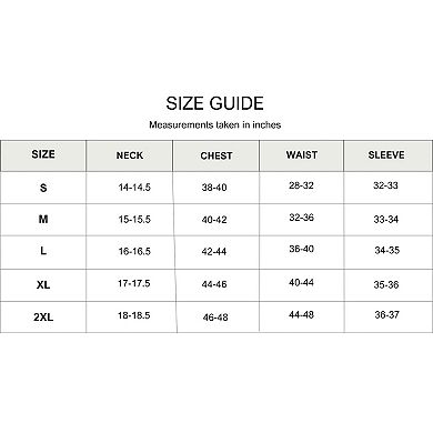 Men's Top Shelf Turkish Cotton Long Sleeve Button Down Shirt