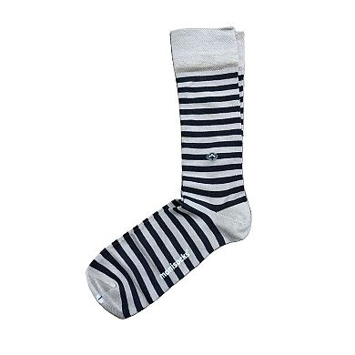 Men’s Viscose Crew Dress Socks Breathable, Soft & Silky Comfort - 4 Pair Boxed Set