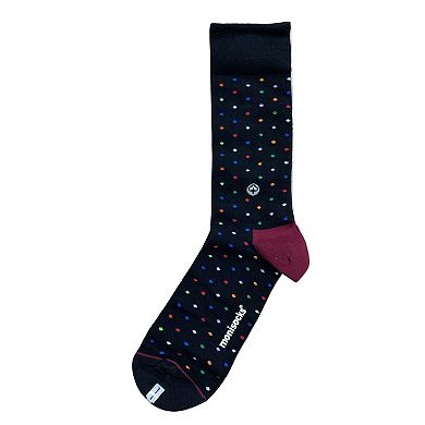 Men’s Cotton Crew Dress 4 Pair Pack Socks Stylish for Work and Casual Wear