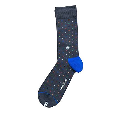 Men’s Cotton Crew Dress 4 Pair Pack Socks Stylish for Work and Casual Wear