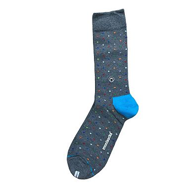 Men’s Cotton Crew Dress 4 Pair Pack Socks Stylish for Work and Casual Wear