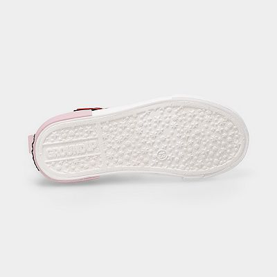 Hello Kitty Josmo Youth Girls Lace-Up Sneakers With Bow Accent