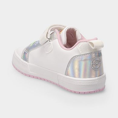 Pokemon Little Kids Lace-Up Sneakers With Velcro Strap
