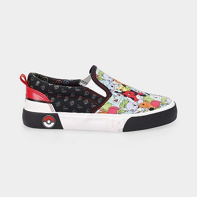 Pokemon Little Kids Slip-On Sneakers