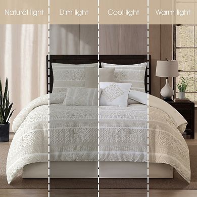 Nanshing Ilaria 7-pc. Jacquard Comforter Set with Shams