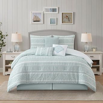 Nanshing Ilaria 7 pc Jacquard Comforter Set with Shams