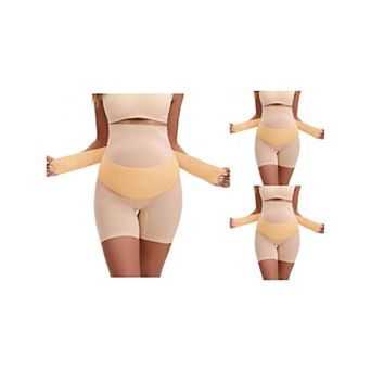 3 Packs Women's Maternity Belly Bands-Soft Breathable Pregnancy Belly Support Bands Adjustable Back