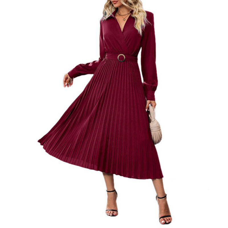 wrap dress maxi Silk Long Sleeve Designed in a geo imprintables Short Dress For Teens Dress Shirt Size:US 16.5 34/35